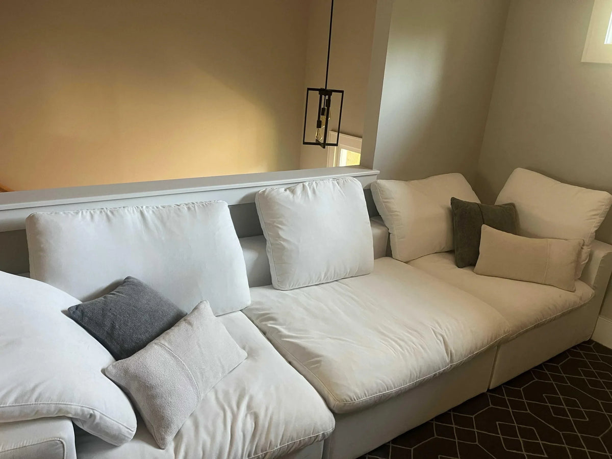 Review Of Sky Cloud Sectional Sofa | Pet Friendly Cover 120 Inch Linen Sleepers 3 Seaters By Samantha Perez