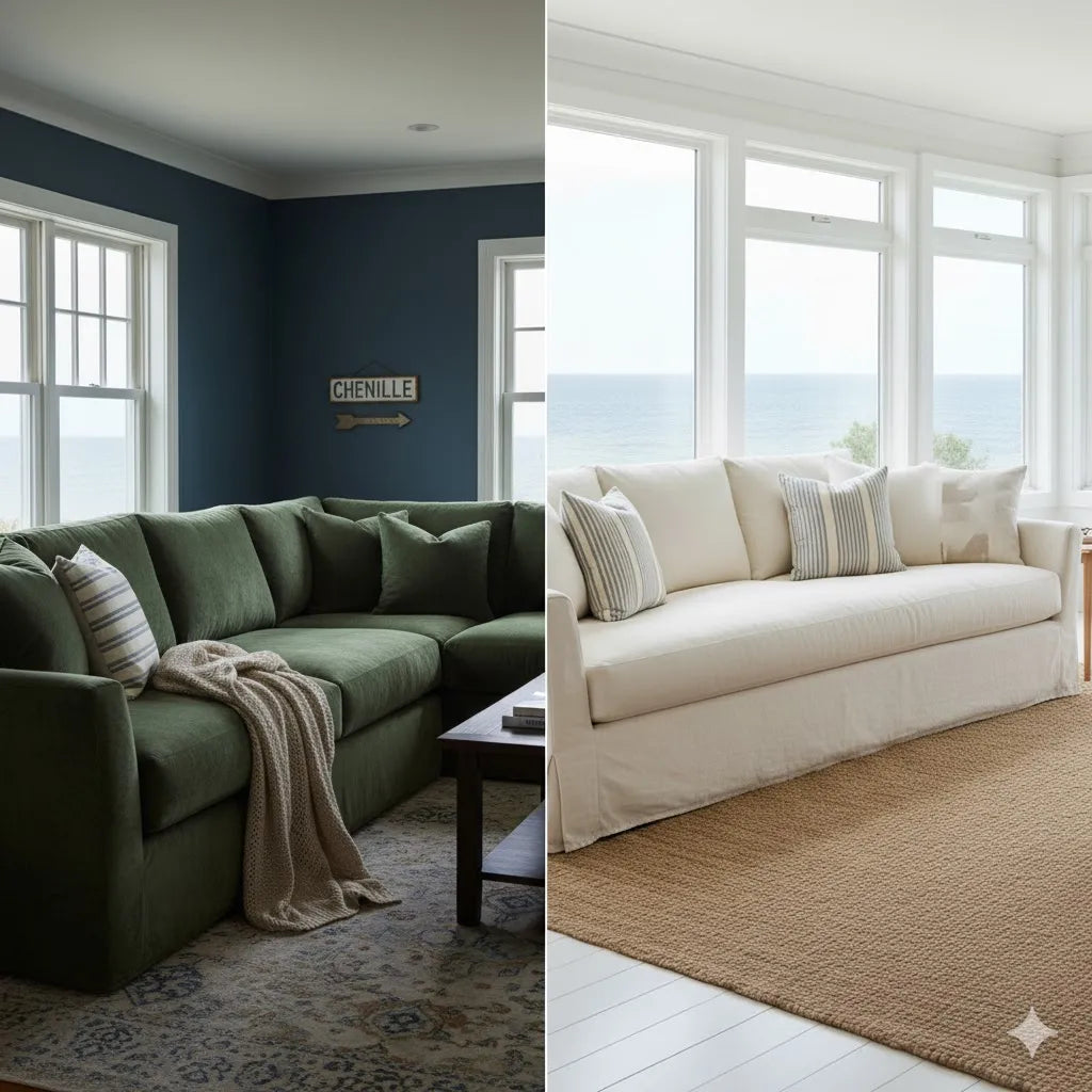 Chenille Sofa Vs Cotton Sofa