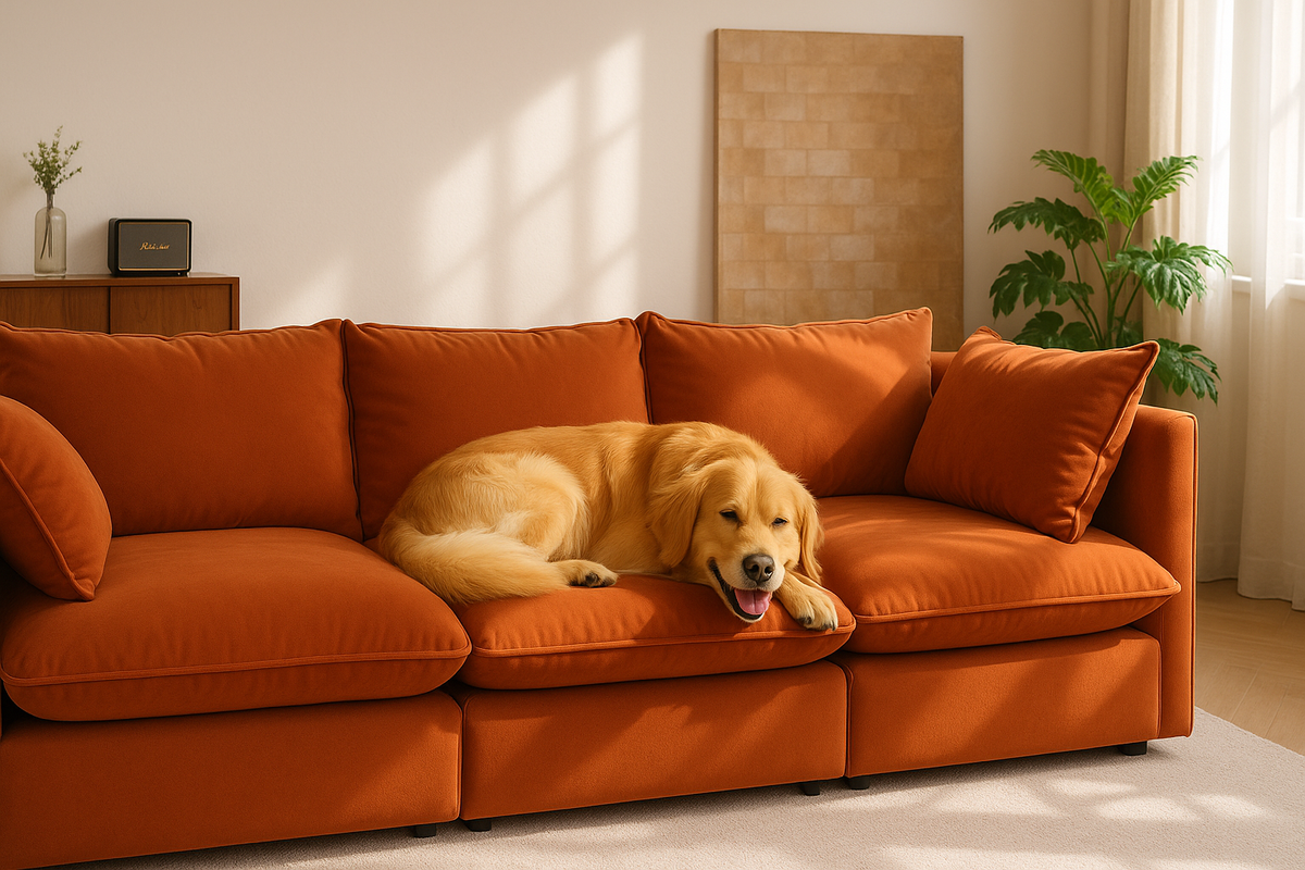 How To Choose A Sofa For Large Dogs