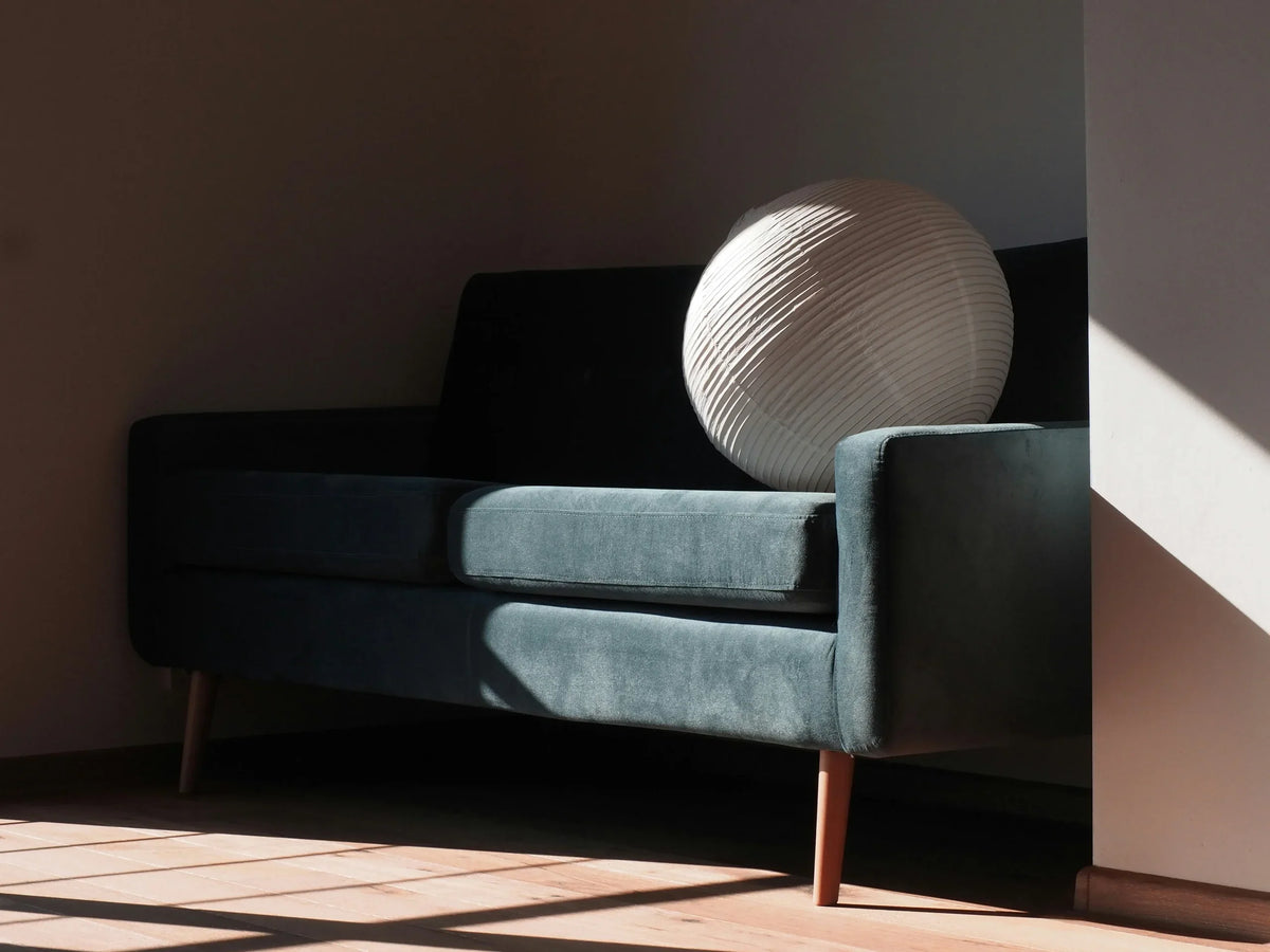 L Shaped Modular Sectionals Against A Corner