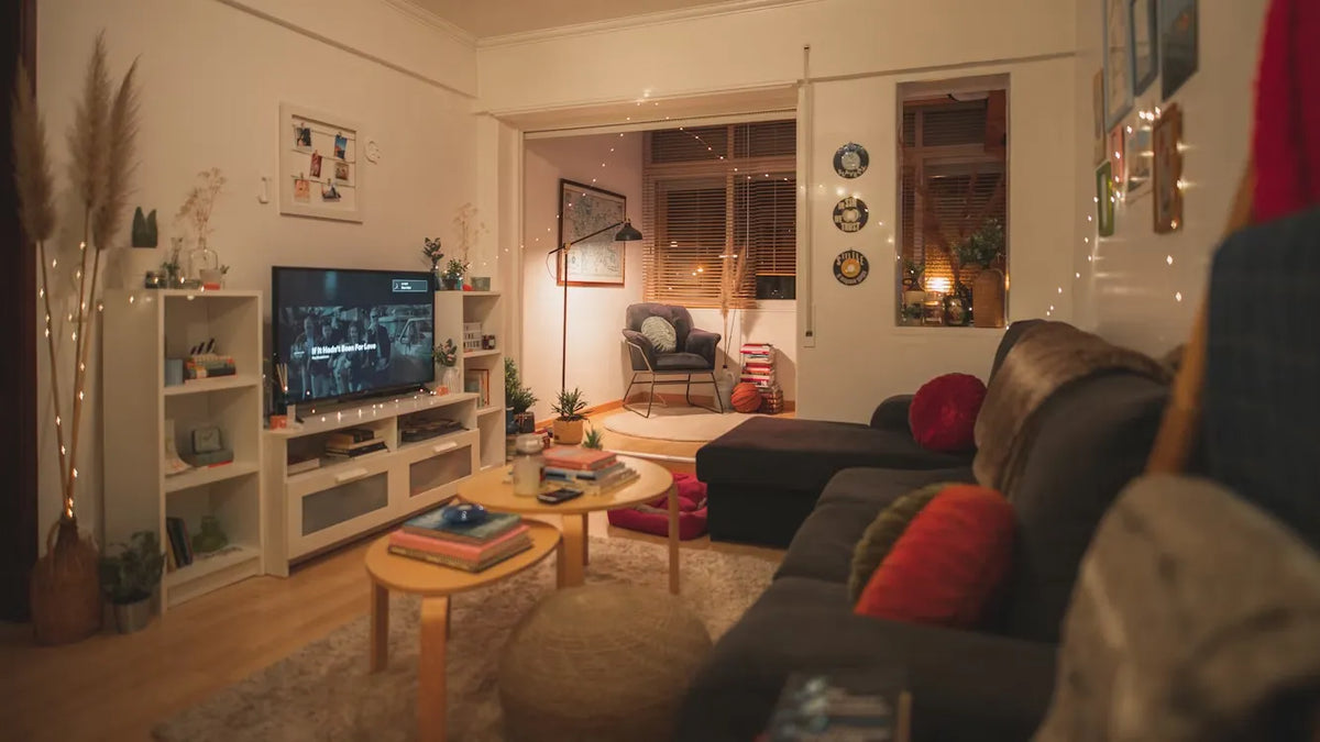 Modular Sofa Setup For Binge Watching Moments