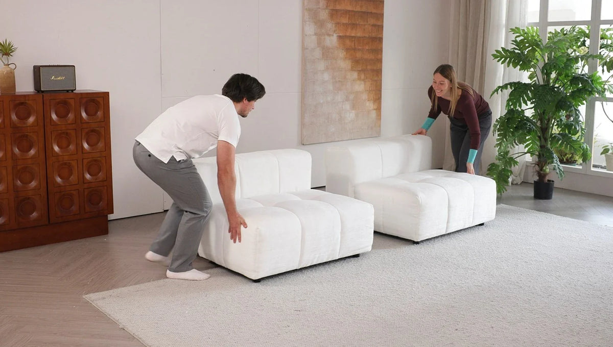 How to Move and Reassemble a Modular Sofa Easily