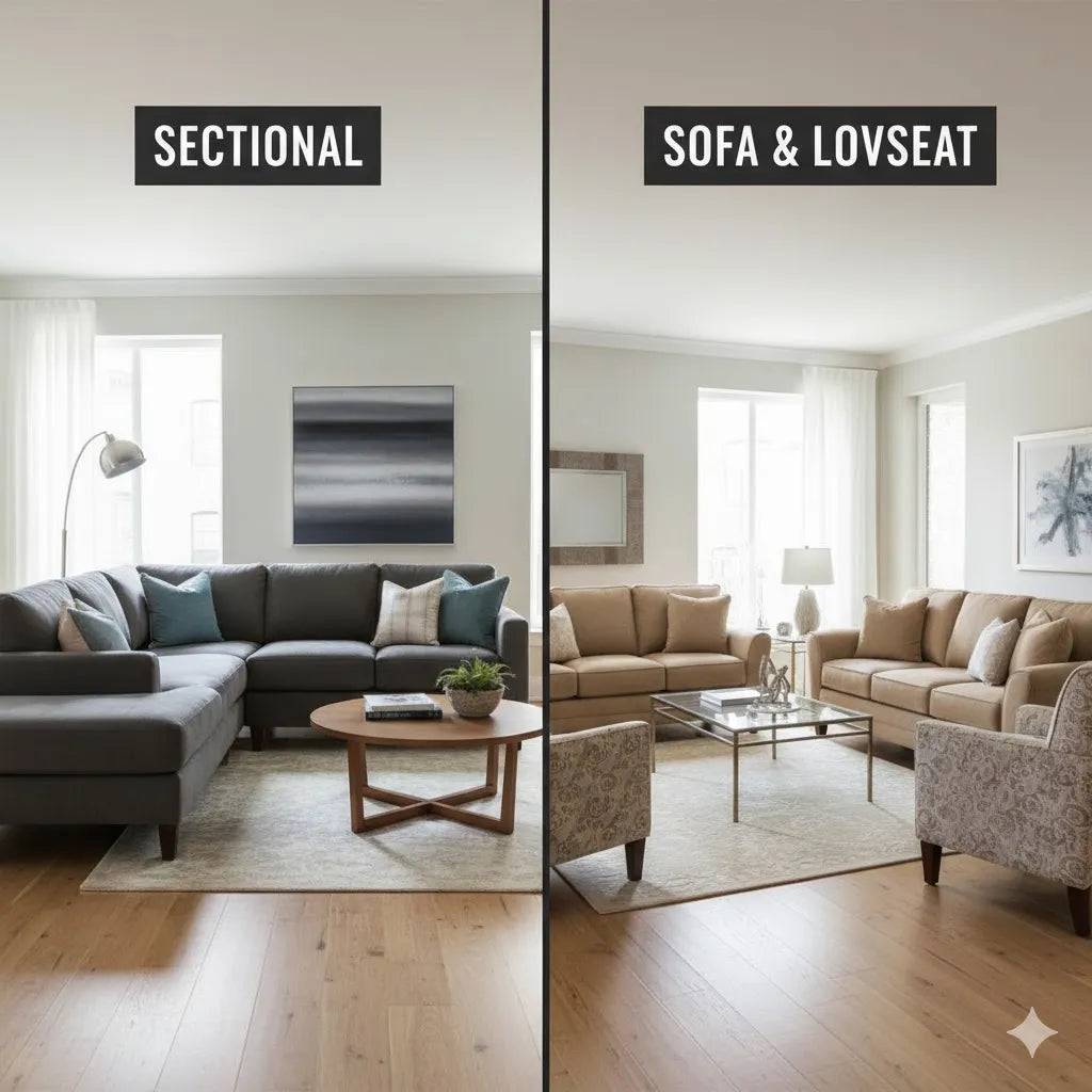 Sectional Vs Sofa And Loveseat