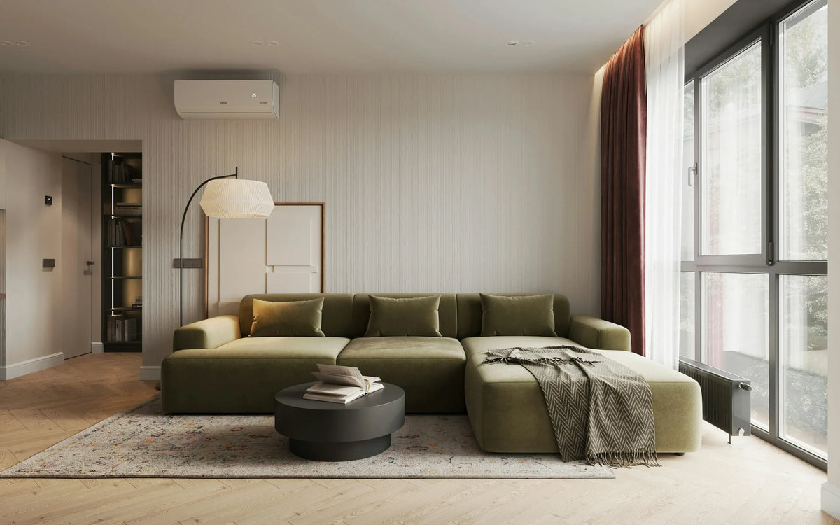 Sofas In Open Concept Living Spaces