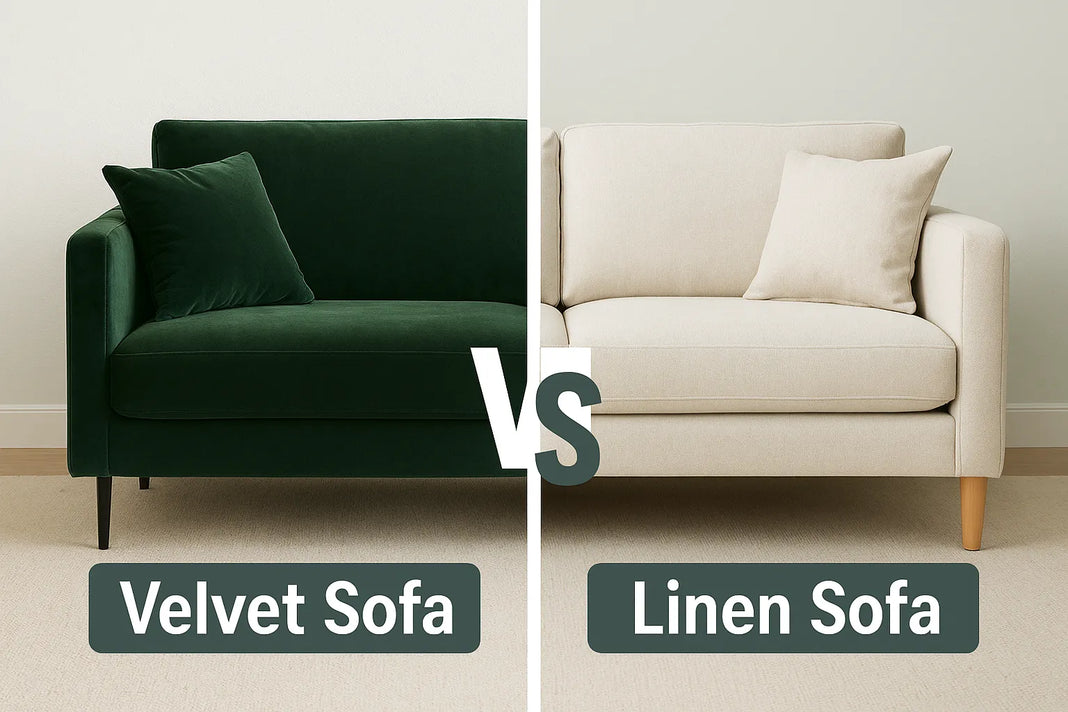 Velvet Sofa Vs. Linen Sofa