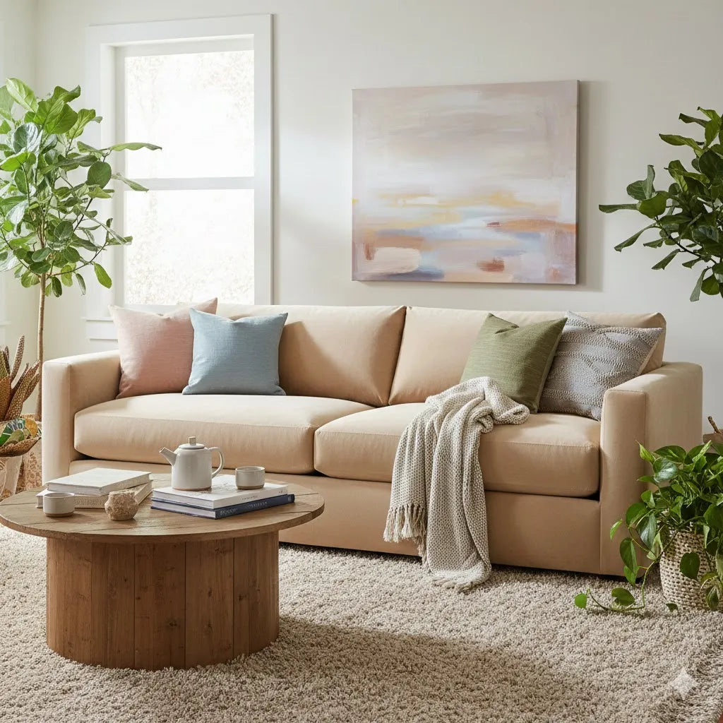 Chenille Sofa