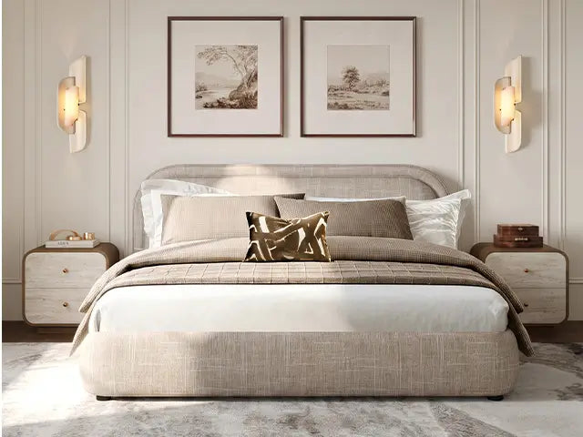 Bed & Nightstands
