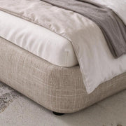 Sorrel Bed — detail upholstered corner