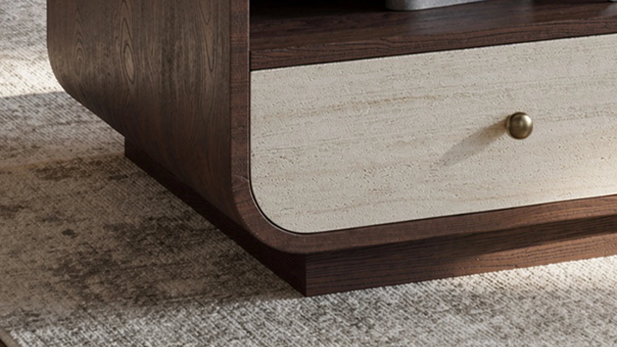 Curved anti-bump bentwood architecture