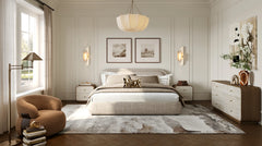 Mocha Gardenia Bedroom Collection