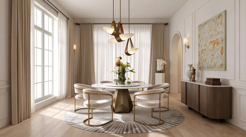 Sienna Marble Dining Room Collection ATH-FS-DR-OEC008