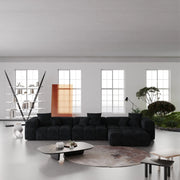 Morio 3 Seater Sofa with Ottoman - ATUNUSHOME gallery 2