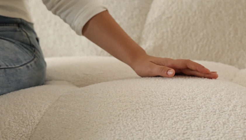 SF134 sofa: fabric touch