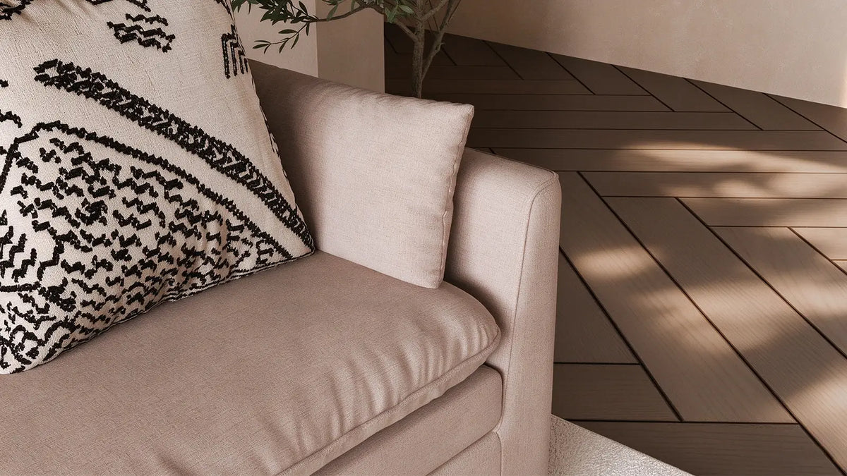 Washable cushion slipcovers