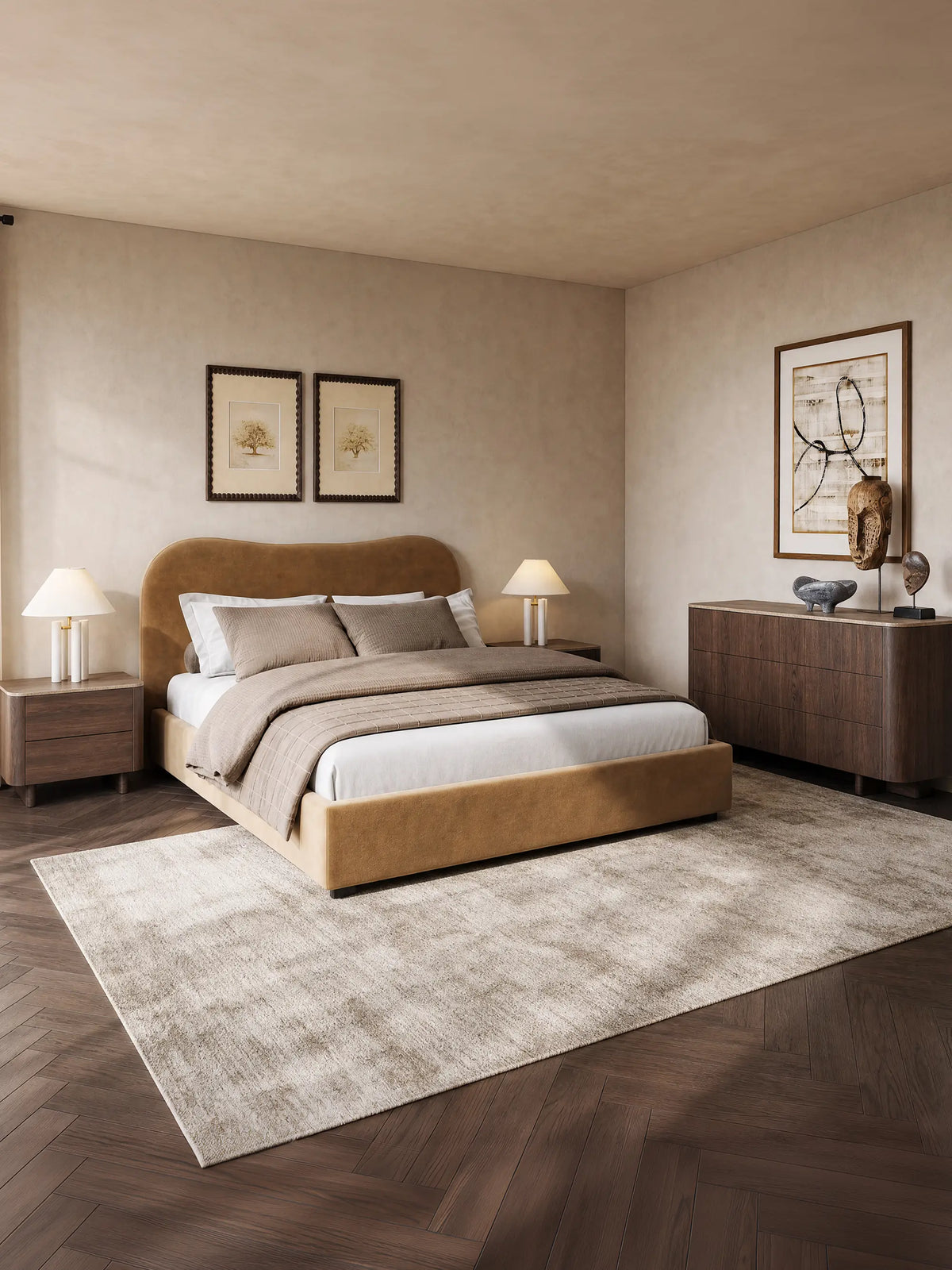 Olive Bedroom Essentials Set