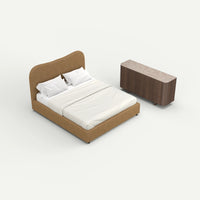 ATUNUS-MINI-CONFIG | default | Sova Bed + Elian Dresser Set — angle 45
