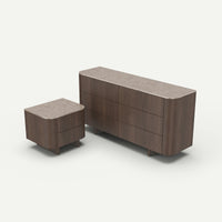 ATUNUS-MINI-CONFIG | default | Elian Nightstand + Elian Dresser Set — angle 45