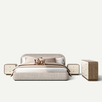 ATUNUS-MINI-CONFIG | default | Sorrel Marella Bed Dresser and Nightstand Furniture Set — front combination view