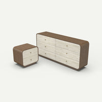ATUNUS-MINI-CONFIG | default | Marella Dresser and Nightstands Set — high angle