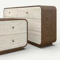 ATUNUS-MINI-CONFIG | default | Marella Dresser and Nightstands Set — textured drawer fronts detail
