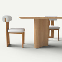 ATUNUS-MINI-CONFIG | default | Fayne Dining Table + Varo Dining Chair Set — combination detail 02