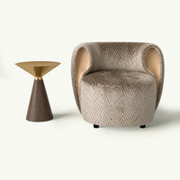 ATUNUS-MINI-CONFIG | default | Vesper Lounge Chair + Dario Side Table Set — eye level