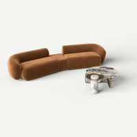 ATUNUS-MINI-CONFIG | default | Cedar Sofa + Calder Coffee Table + Astra Side Table Set — angle 45
