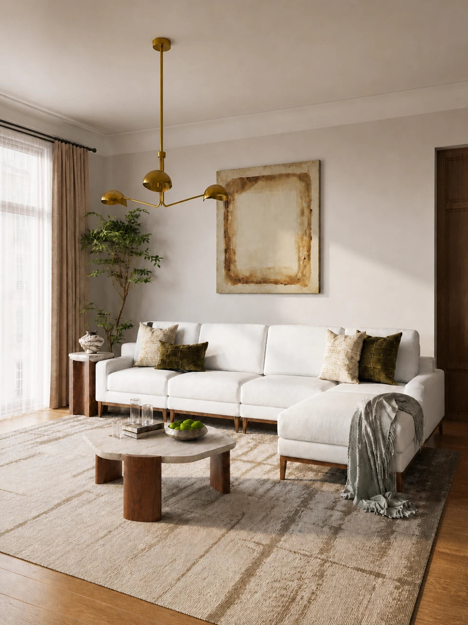 Woodland Haven Rustic Living Room Sofa Set