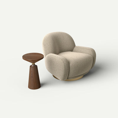 Mocha Accent Chair Set