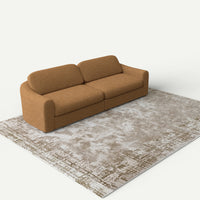 Miro Sofa + Tavira Rug Set — combination angle 45