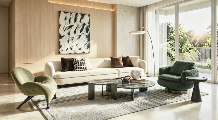 Completed room design