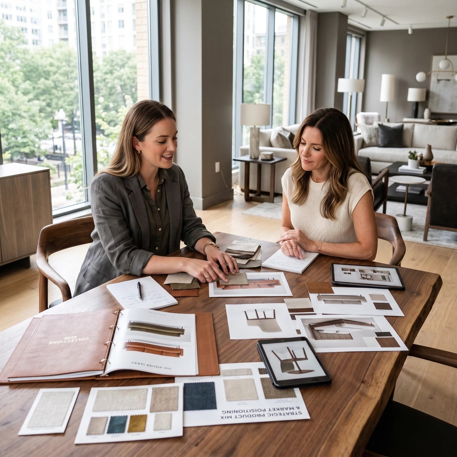 Retail furniture assortment planning consultation