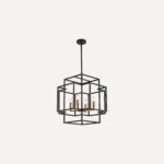 Soffio 4-Light Rectangle Chandelier