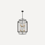 Luminoso 8-Light Geometry Chandelier