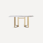 Crown Curved Rectangular Dining Table