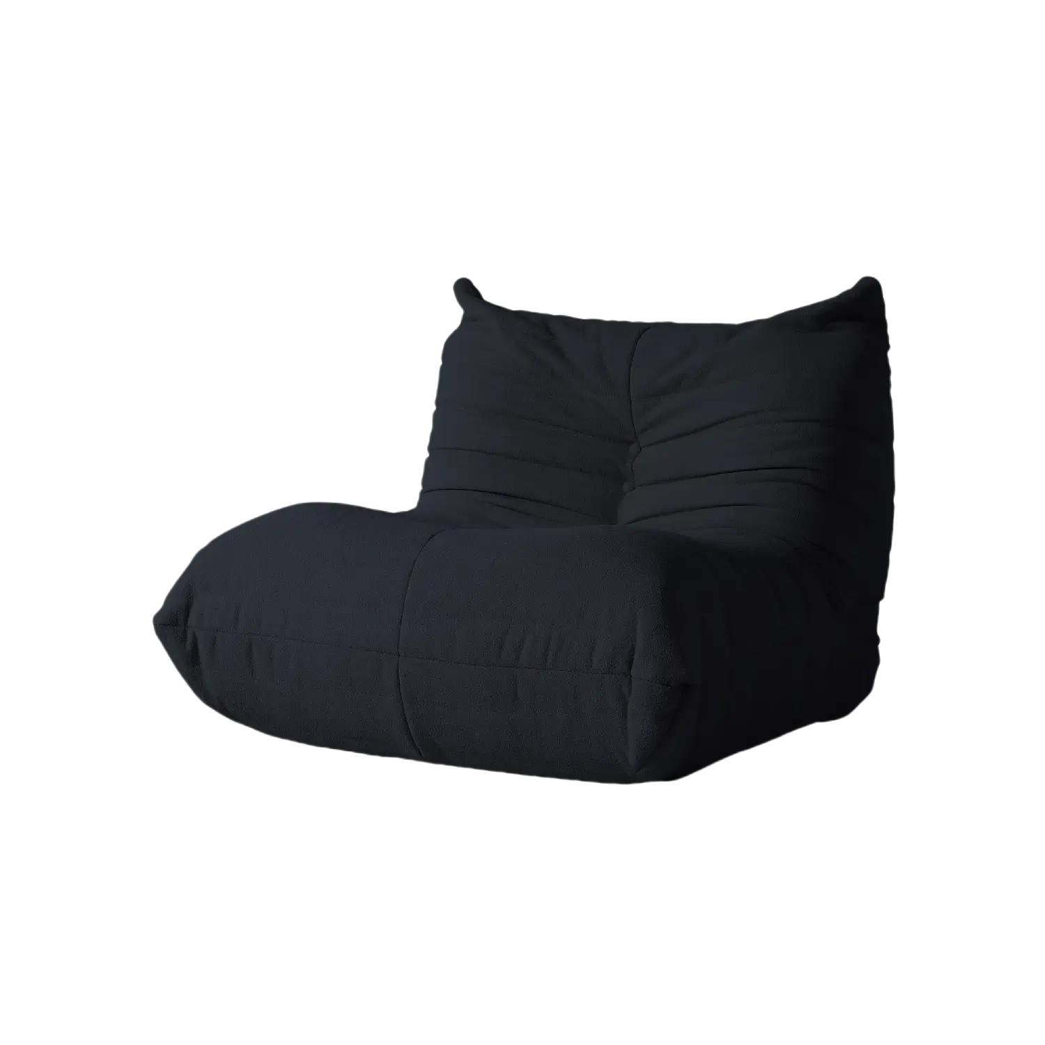 Compact Cozy 34-Inch Teddy Velvet Single Seat 1-Seaters