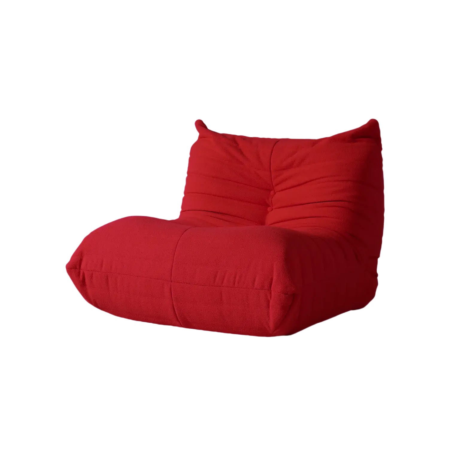 Compact Cozy 34-Inch Teddy Velvet Single Seat 1-Seaters
