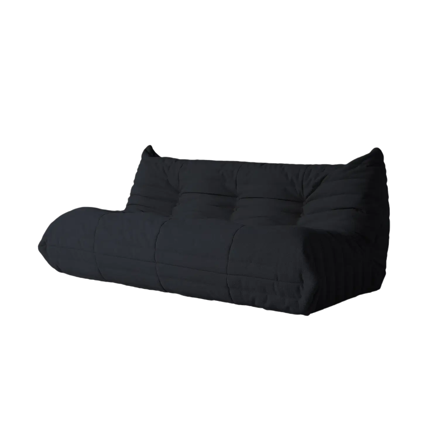 Floor-Level Comfort 69-Inch Teddy Velvet Sleepers 3-Seaters