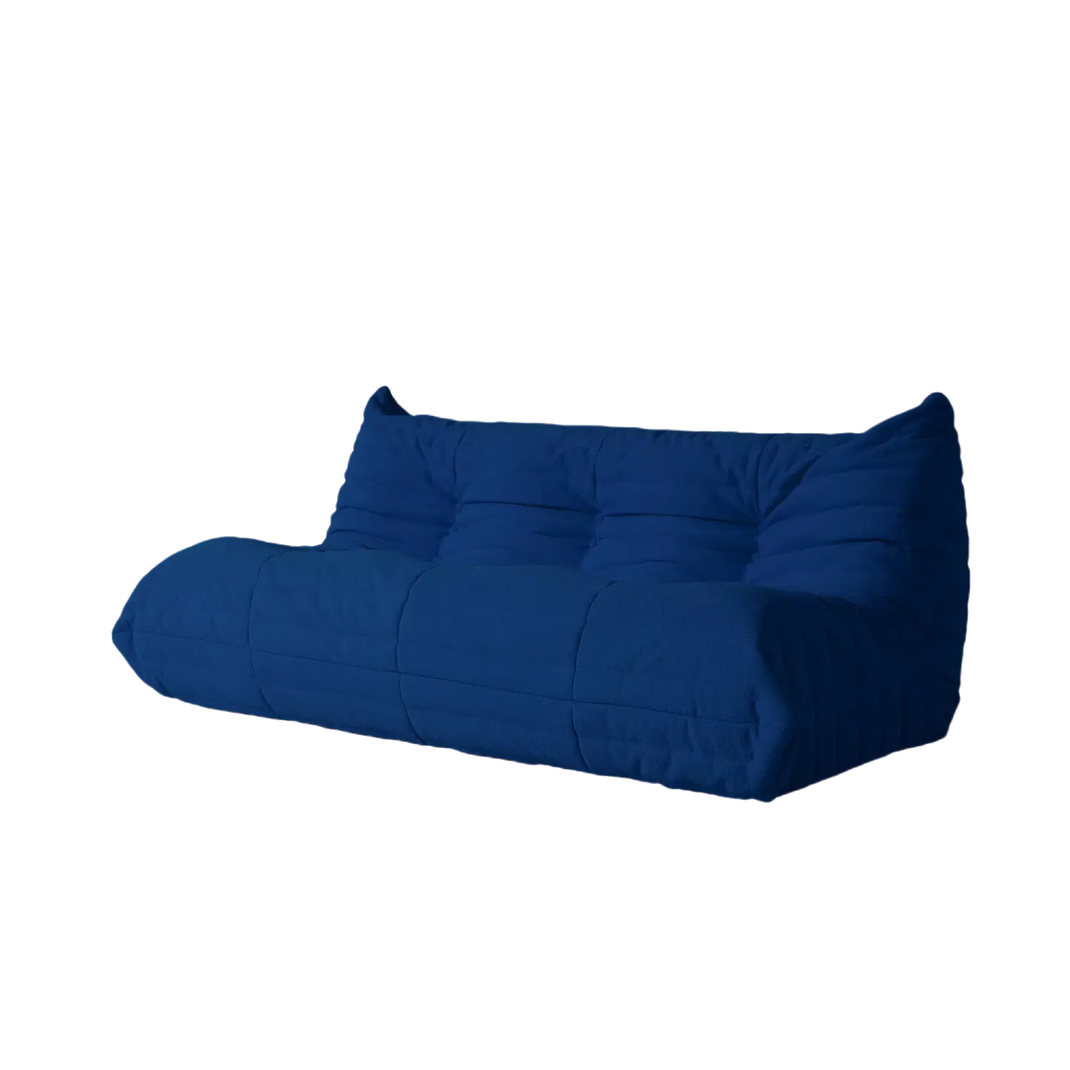 Floor-Level Comfort 69-Inch Teddy Velvet Sleepers 3-Seaters