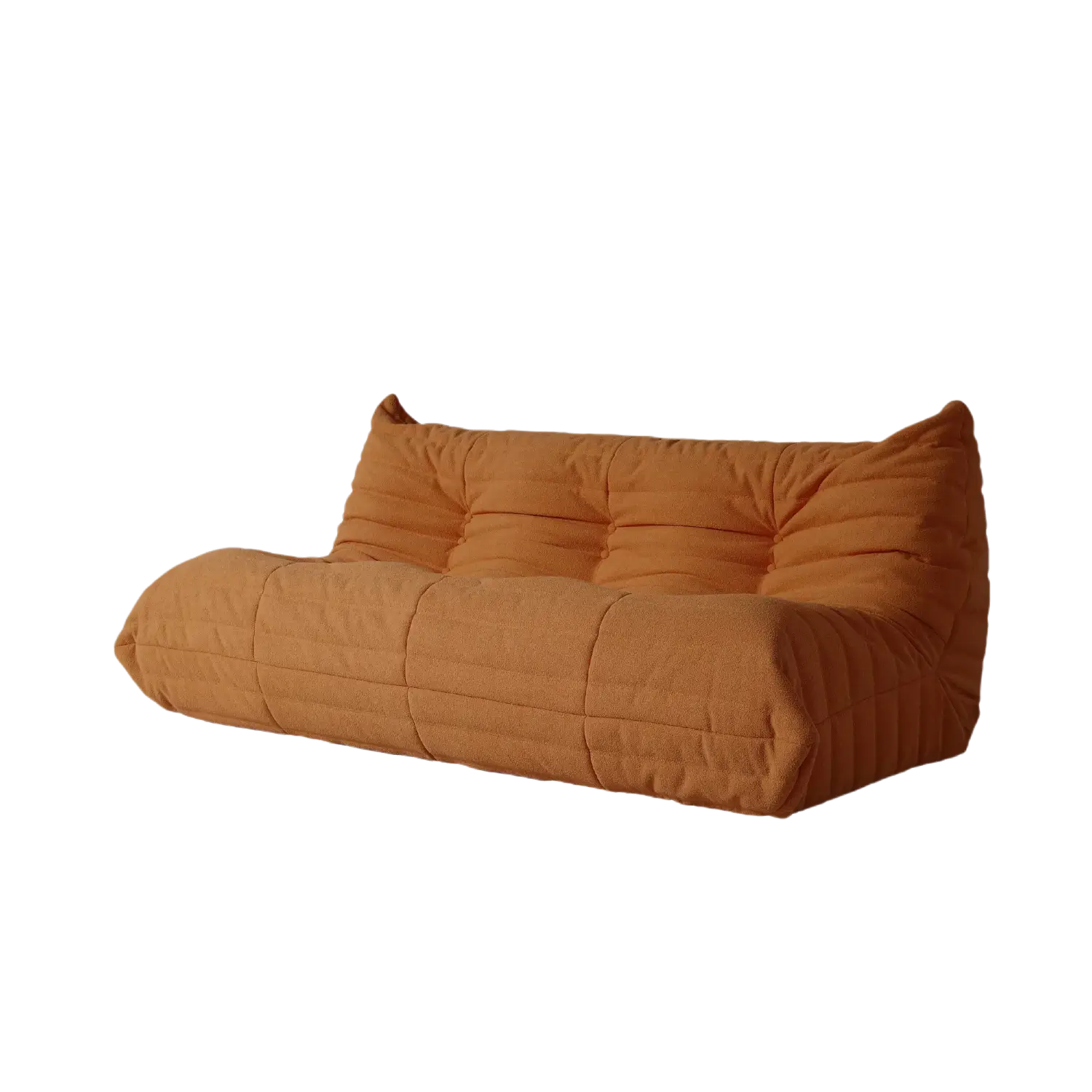 Floor-Level Comfort 69-Inch Teddy Velvet Sleepers 3-Seaters