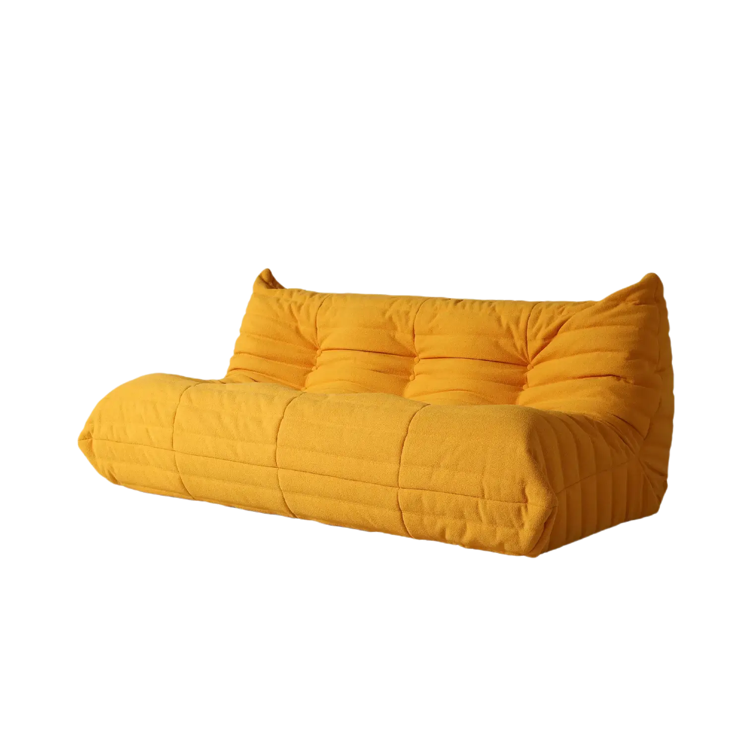 Floor-Level Comfort 69-Inch Teddy Velvet Sleepers 3-Seaters