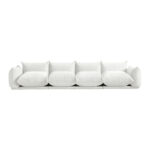 Urban Sectional Sofa | Comfortable Spacious 130-Inch Chenille Sleepers 4-Seaters