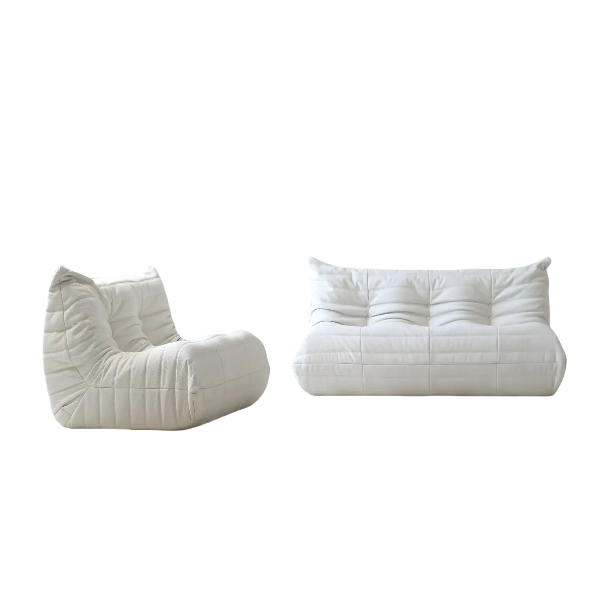 Comfortable Modular 72-Inch Teddy Velvet U Sectionals 5-Seaters