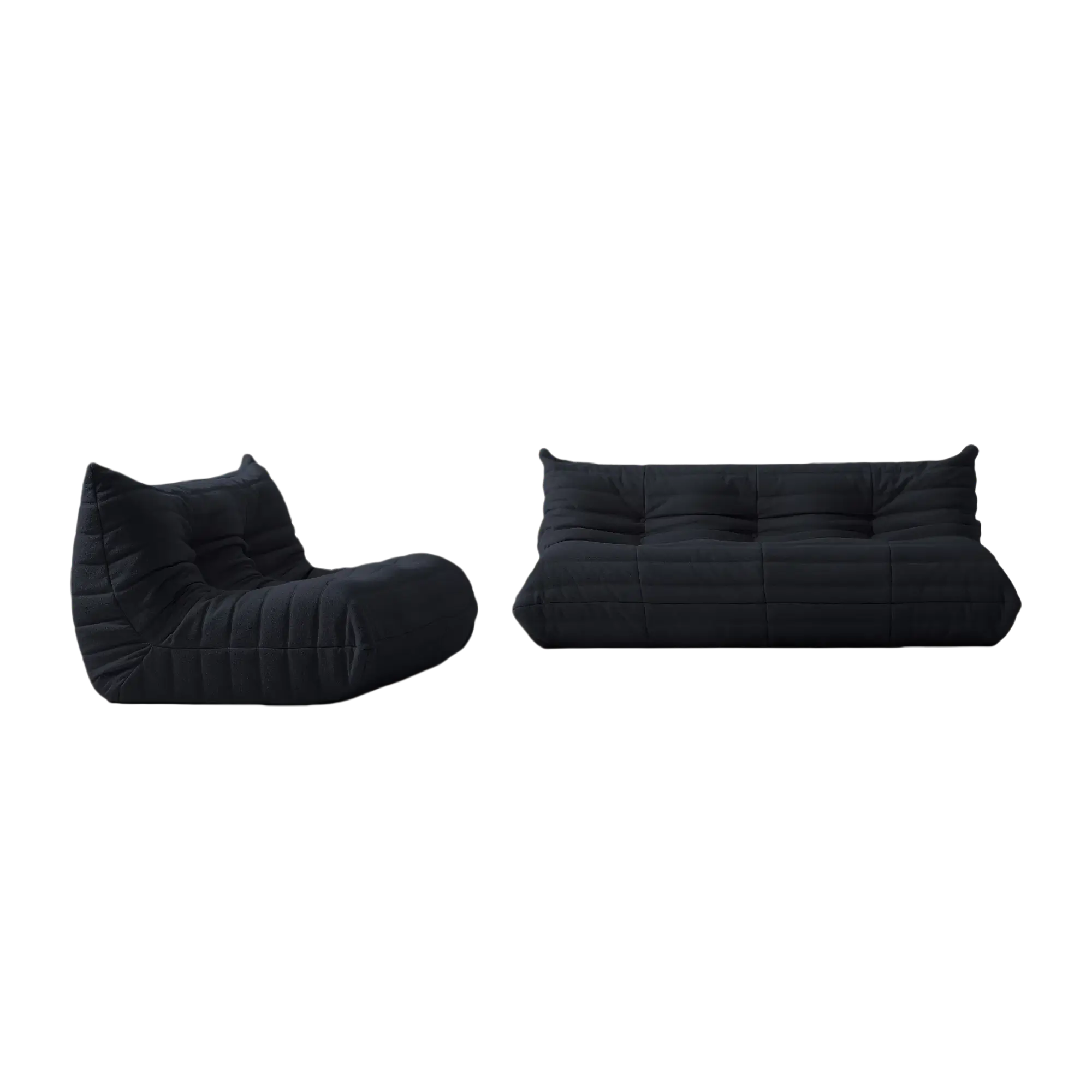 Comfortable Modular 72-Inch Teddy Velvet U Sectionals 5-Seaters
