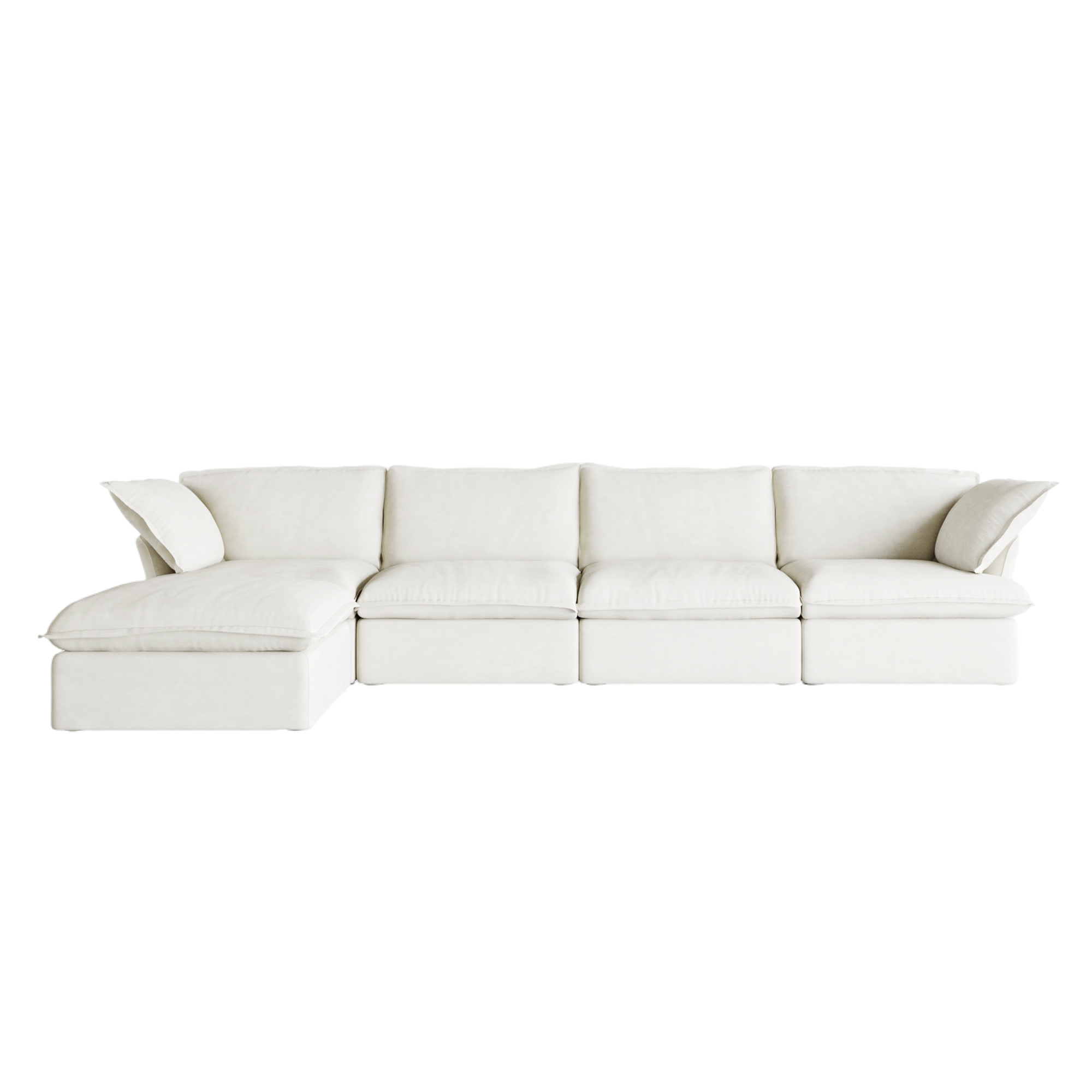 Sky Cloud Plus | 162.98″ Sectional Sofa-L Shaped Couch