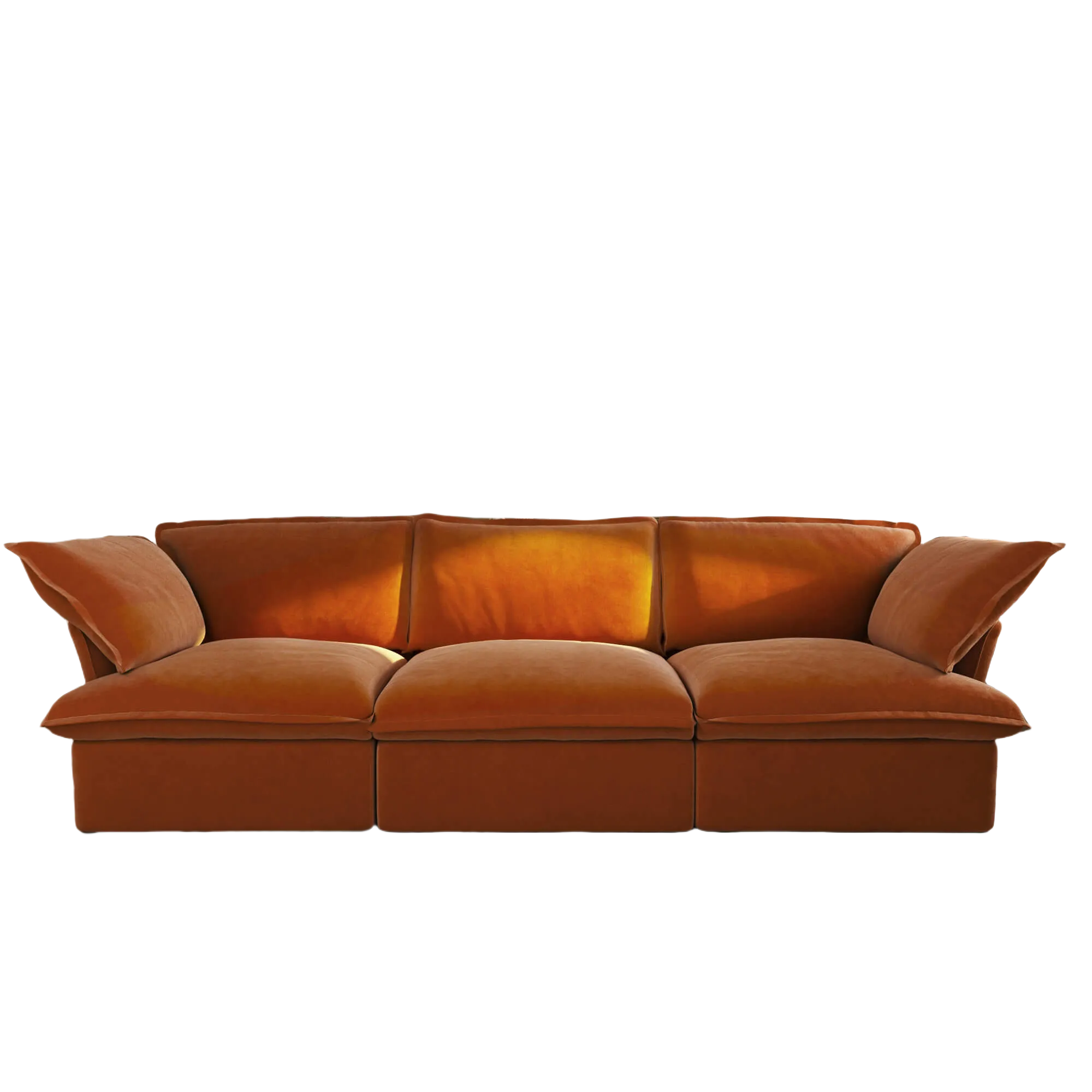 Sky Plus Velvet Cloud Sofa