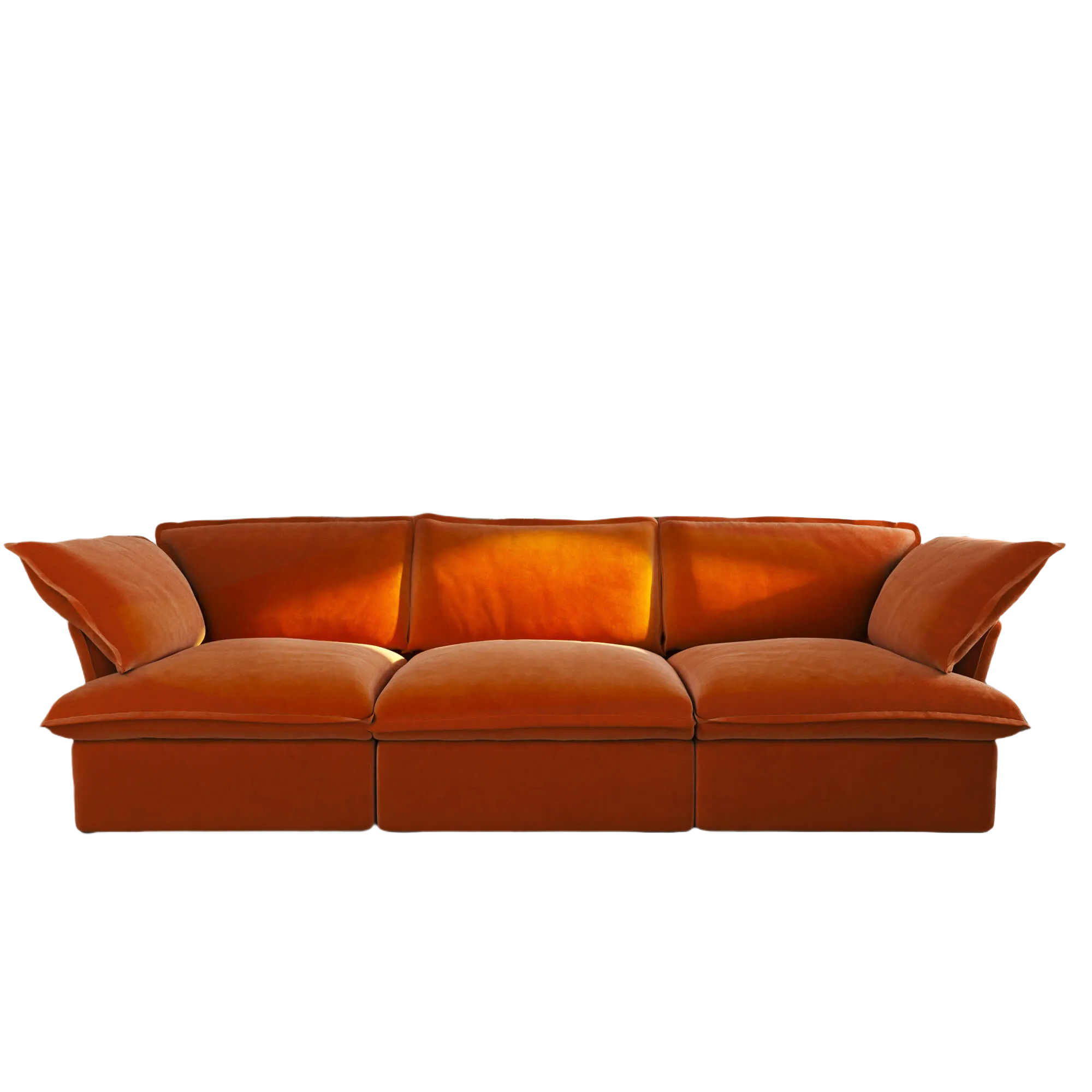 Sky Plus Velvet Cloud Sofa