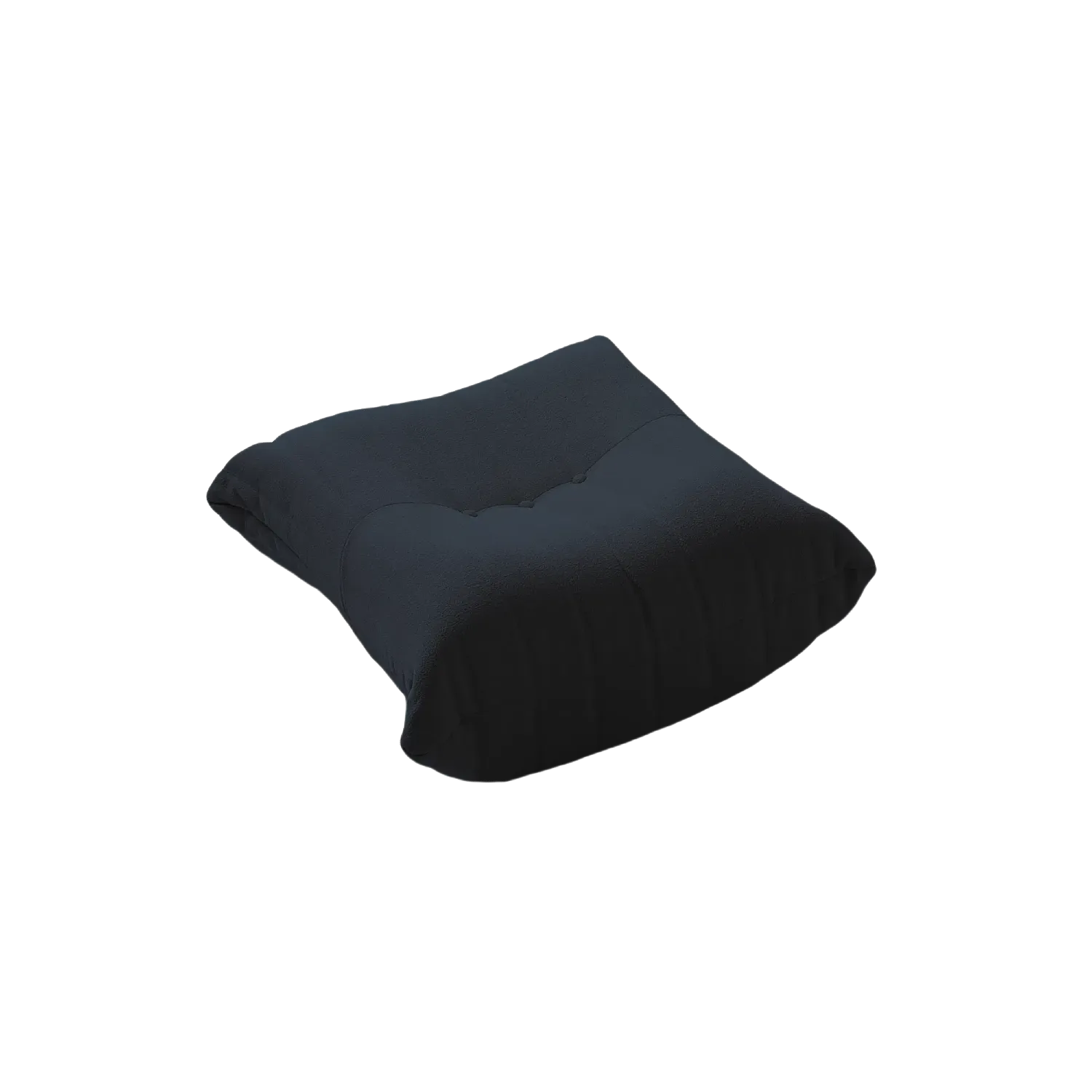 Comfortable Seating 34-Inch Teddy Velvet Ottomans 1-Seaters