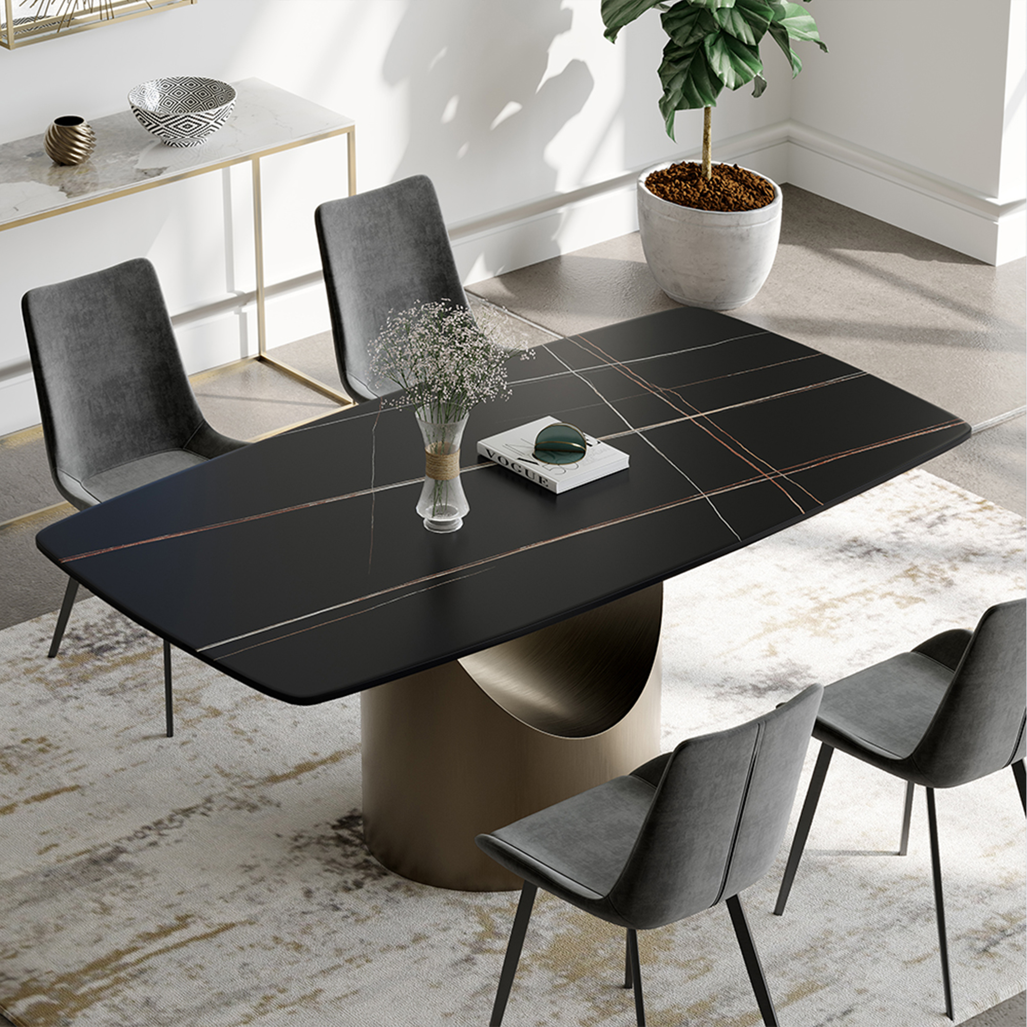 Hobart Modern Dining Table