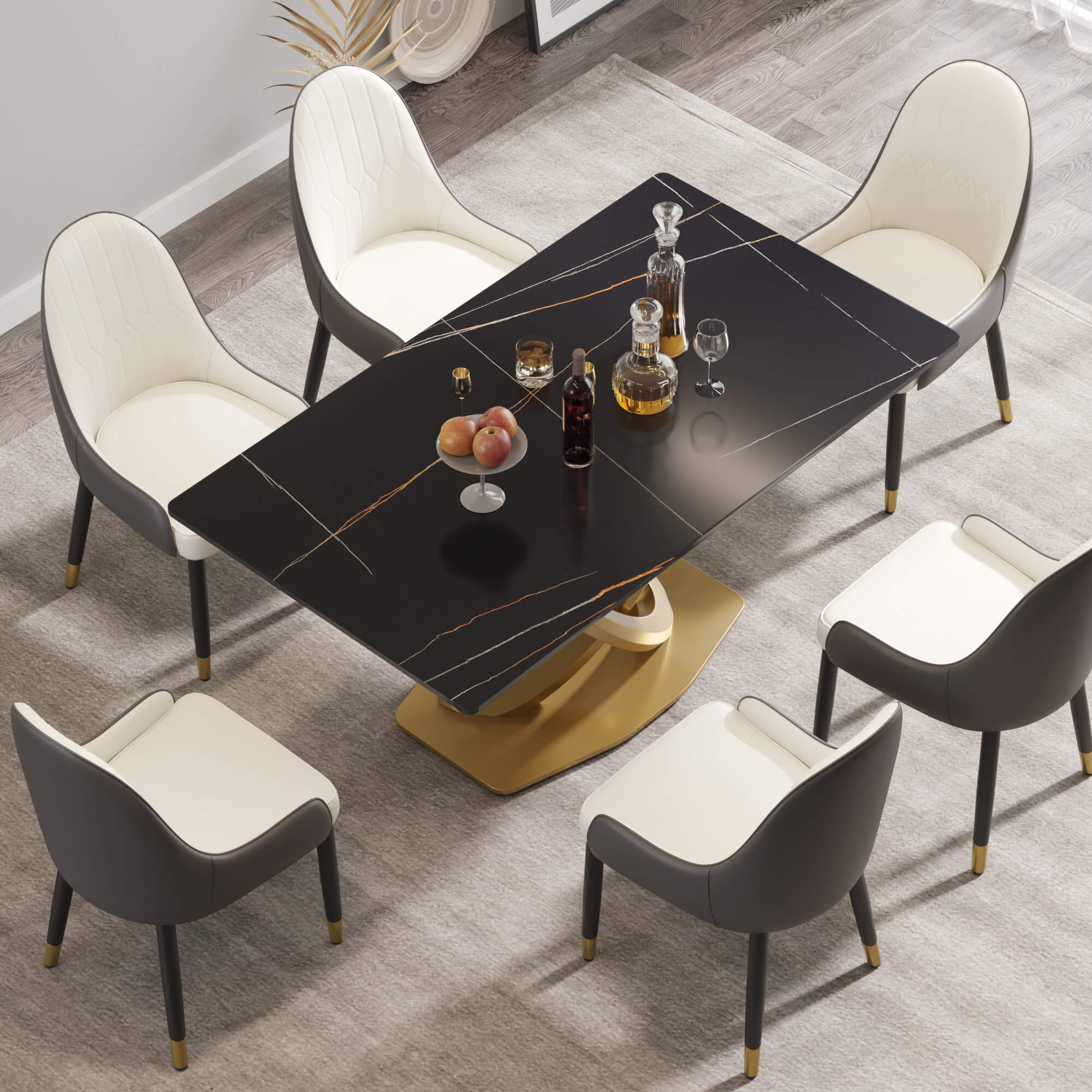 Marmo 63-70.84″ Dining Table